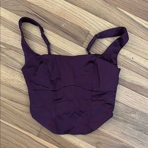 Abercrombie & Fitch Plum Sleeveless Top